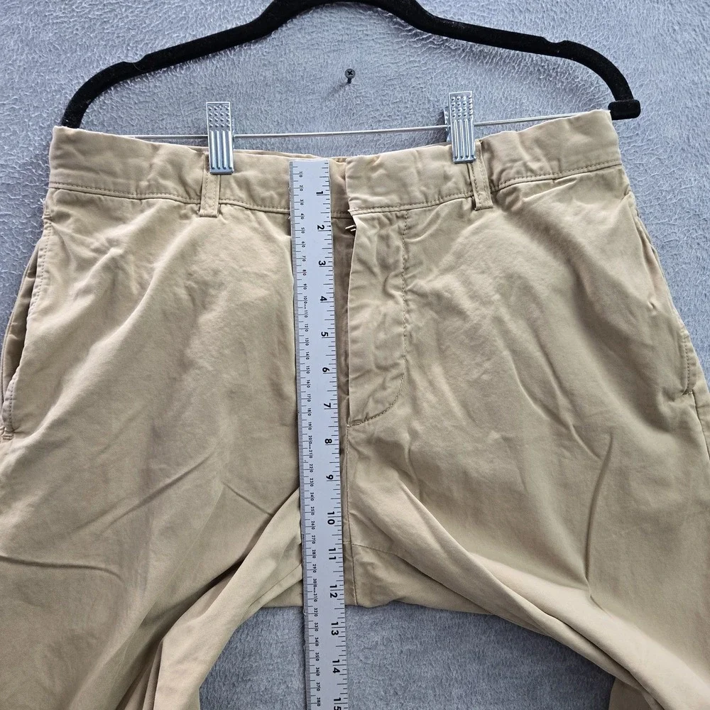Banana Republic Men Pants 32X30 Brown Chino Twill Button 30